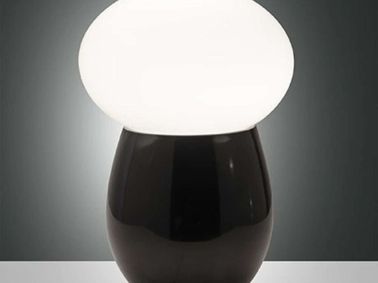 Φωτιστικό Επιτραπέζιο Freddy 3752-30-101 Φ21,5x30cm 1xE27 40W Black Fabas Luce