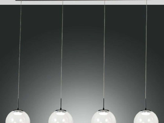 Φωτιστικό Οροφής Ariel 3770-48-372 87x6x200cm Dim Led 3000lm 28W Clear Fabas Luce