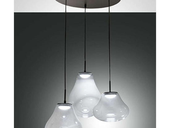 Φωτιστικό Οροφής Deva 3774-47-241 Φ50x200cm Dim Led 4530lm 42W Clear Fabas Luce