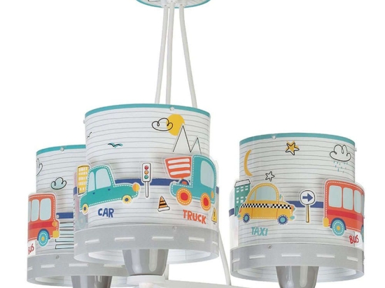 Φωτιστικό Οροφής Παιδικό Baby Travel 61687 Multi Ango Πολυπροπυλένιο