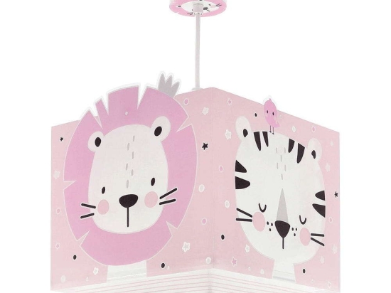 Φωτιστικό Κρεμαστό Οροφής Baby Jungle 63112 S E27 Pink Ango Πολυπροπυλένιο