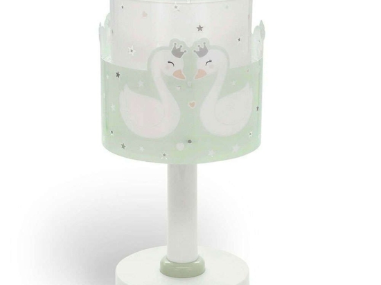 Φωτιστικό Κομοδίνου Παιδικό Sweet Love 61711 H 1xE14 40W Φ15cm 30cm Green Ango Πολυπροπυλένιο