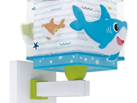 Φωτιστικό Τοίχου-Απλίκα Little Shark 63479 24x20x15cm 1xE27 Multi Ango