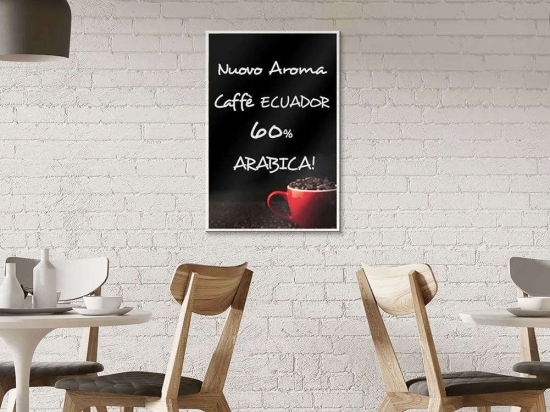 Μαυροπίνακας Coffee 71002 49x1,3x73cm Multi Ango Plexiglass