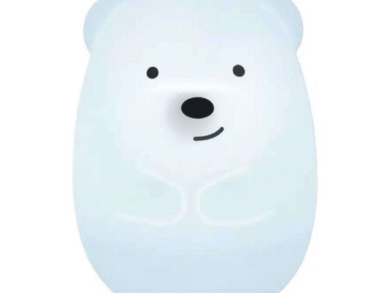 Φωτιστικό Νυκτός Mini Light Bear ANG-210 15x12x12cm White-Black Ango