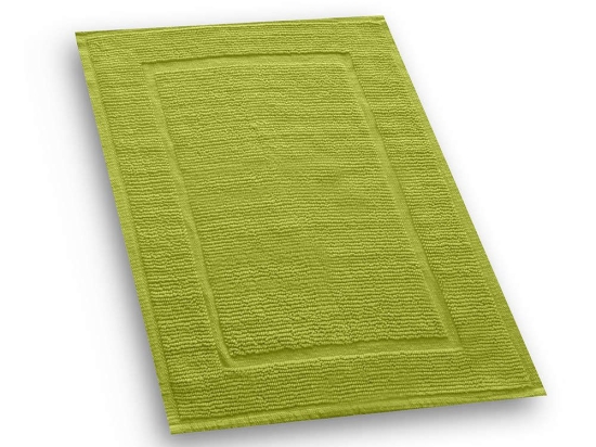 Χαλάκι Μπάνιου Cotton Diva Λαχανί Texi 60Χ90 100% Βαμβάκι