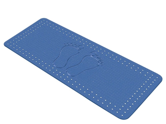 Αντιολισθητικό Μπανιέρας Foot 4388 Blue Kleine Wolke 36Χ72 PVC