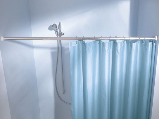 Βραχίονας Μπάνιου Federstange 0346 125-220cm (25mm) Chrome Kleine Wolke 125-220cm Αλουμίνιο