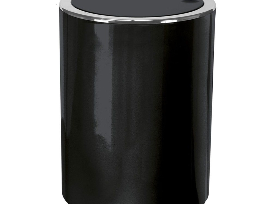 Δοχείο Απορριμμάτων Clap 5829 Bin 5lt Black Kleine Wolke Πλαστικό