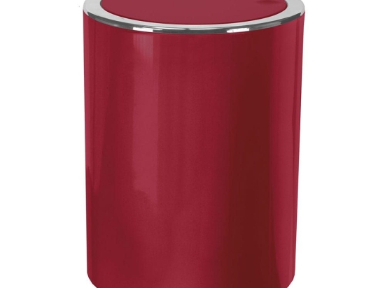Δοχείο Απορριμμάτων Clap 5829 Bin 5lt Ruby Red Kleine Wolke Πλαστικό
