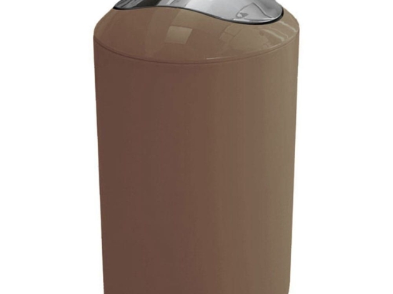 Δοχείο Απορριμμάτων Glossy 5063 5lt Taupe Kleine Wolke Πολυπροπυλένιο