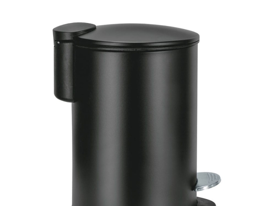 Δοχείο Απορριμμάτων Silence 8419 Bin 3lt Black Kleine Wolke Μέταλλο