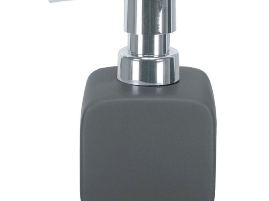 Δοχείο Κρεμοσάπουνου Cubic 5066 Anthracite Kleine Wolke Πηλός
