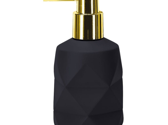 Δοχείο Κρεμοσάπουνου Golden Crackle 8431 Black Kleine Wolke Πολυρεσίνη