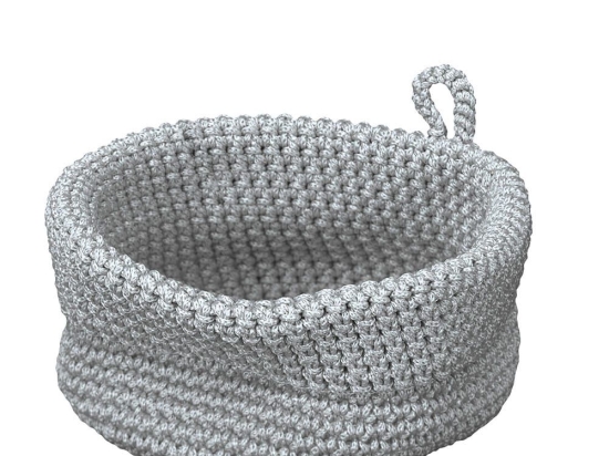 Καλάθι Καλλυντικών Malvina 8479 S Silver Grey Kleine Wolke Πλαστικό
