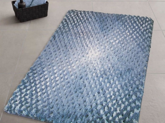Πατάκι Μπάνιου Cory Navy Kleine Wolke 60x100cm Πολυέστερ