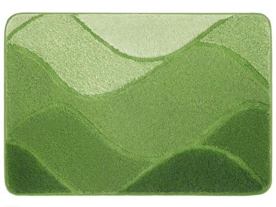 Πατάκι Μπάνιου Fiona 9128 Thistel green Kleine Wolke 60x100cm 60x100cm Acrylic
