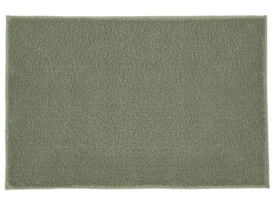 Πατάκι Μπάνιου Kansas 4018 Olive Kleine Wolke 60Χ90 60x90cm 100% Βαμβάκι