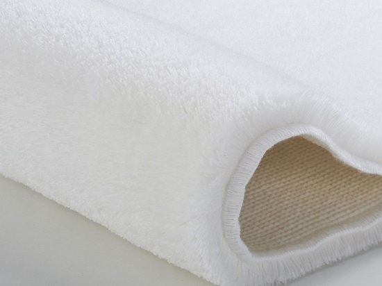 Πατάκι Μπάνιου Relax 5405 Round Polar White Kleine Wolke 60X60 Acrylic