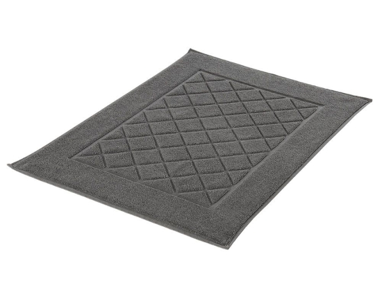 Πατάκι Μπάνιου Πετσετέ Bridge 3016 Dark Grey Kleine Wolke 50X70 100% Βαμβάκι
