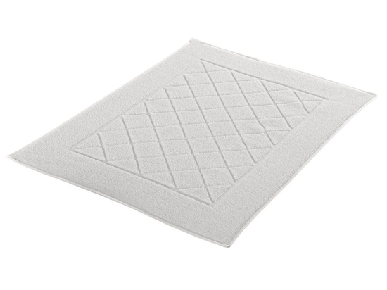Πατάκι Μπάνιου Πετσετέ Bridge 3016 White Kleine Wolke 50X70 100% Βαμβάκι
