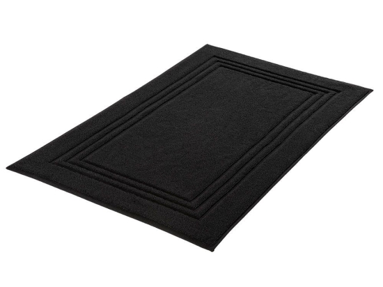 Πατάκι Μπάνιου Πετσετέ Lodge 3009 Black Kleine Wolke 50 X 80 100% Βαμβάκι