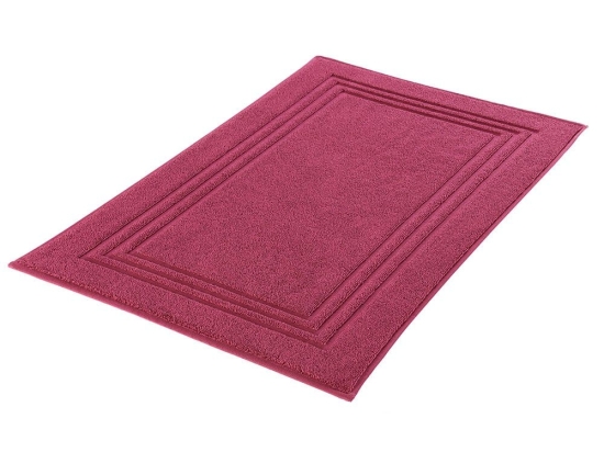 Πατάκι Μπάνιου Πετσετέ Lodge 3009 Burgundy Kleine Wolke 50 X 80 100% Βαμβάκι