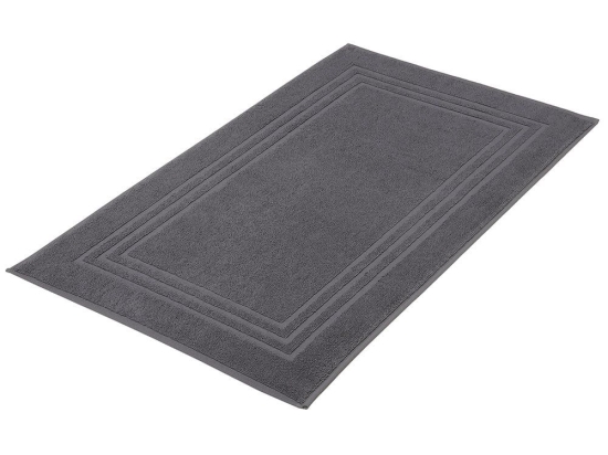 Πατάκι Μπάνιου Πετσετέ Lodge 3009 Dark Grey Kleine Wolke 50 X 80 100% Βαμβάκι