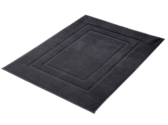 Πατάκι Μπάνιου Πετσετέ Plaza 3006 Dark Grey Kleine Wolke 60X80 100% Βαμβάκι
