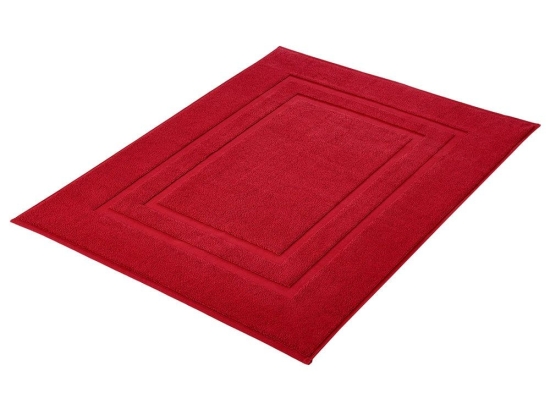 Πατάκι Μπάνιου Πετσετέ Plaza 3006 Red Kleine Wolke 60X80 100% Βαμβάκι