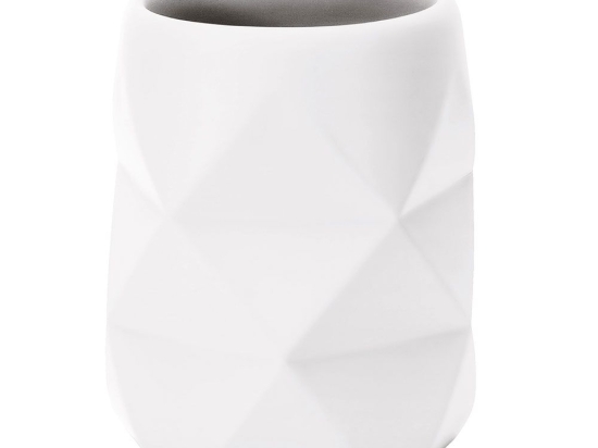 Ποτήρι Οδοντόβουρτσας Golden Crackle 8431 White Kleine Wolke Πολυρεσίνη