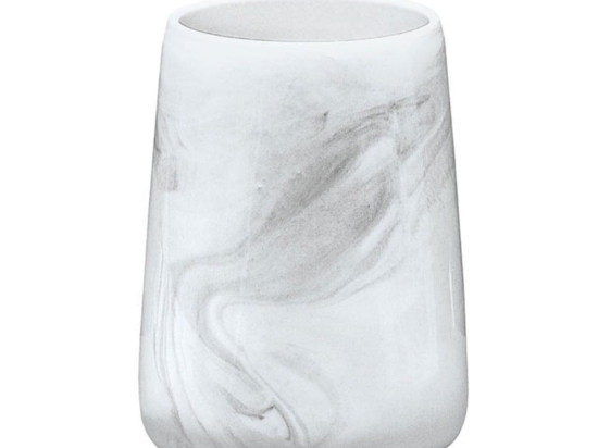 Ποτήρι Οδοντόβουρτσας Marble 5854 Anthracite Kleine Wolke Πορσελάνη