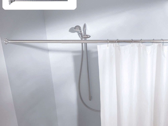 Βραχίονας Μπάνιου Spring Rod 3343 125-220cm (22mm) Chromecoloured Kleine Wolke 125-220cm Αλουμίνιο