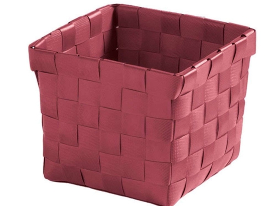 Καλάθι Αποθήκευσης Brava 5862 11,5x10x11,5cm Chestnut Kleine Wolke Πολυπροπυλένιο