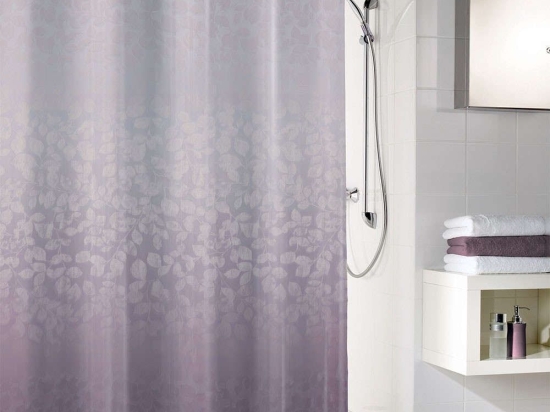Κουρτίνα Μπάνιου Florence 5962 Red Kleine Wolke 180Πx200Υ 180x200cm Πολυέστερ