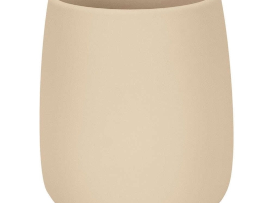 Ποτήρι Μπάνιου Eclipse 8036 8,6x10cm Sandbeige Kleine Wolke Πηλός