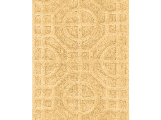 Πατάκι Μπάνιου Mosaic Yellow Kleine Wolke 60X90 100% Βαμβάκι