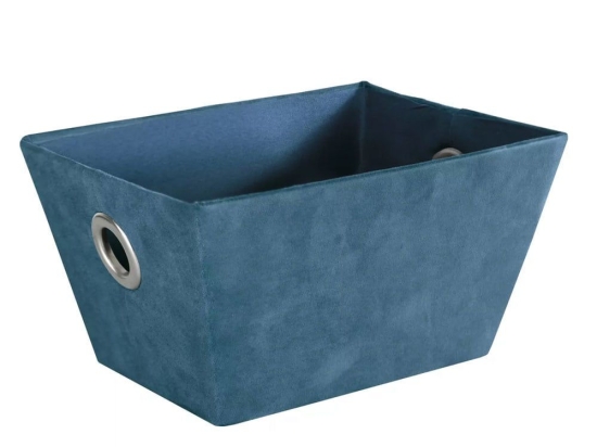 Καλάθι Αποθήκευσης Suede M 27x15x20cm Mare Kleine Wolke Πολυέστερ