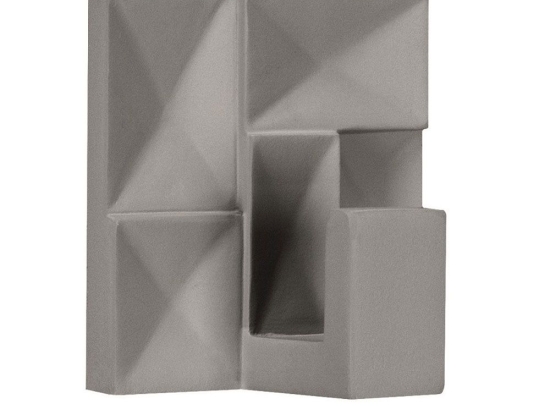 Κρεμάστρα Μπάνιου Brinkle 5x5cm Platinum Kleine Wolke Πολυρεσίνη