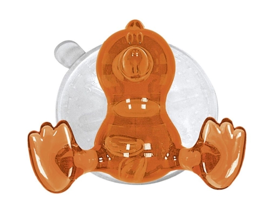 Κρεμάστρα Μπάνιου Crazy Hooks Baby Bird 7x6,3cm Orange Kleine Wolke Θερμοπλαστικό
