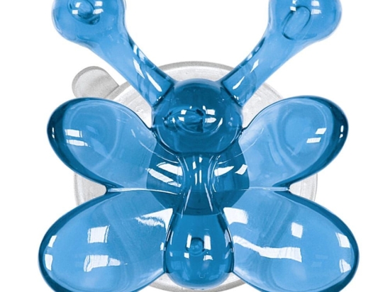Κρεμάστρα Μπάνιου Crazy Hooks Butterfly Lisa 7,1x7,5cm Turquoise Kleine Wolke Θερμοπλαστικό