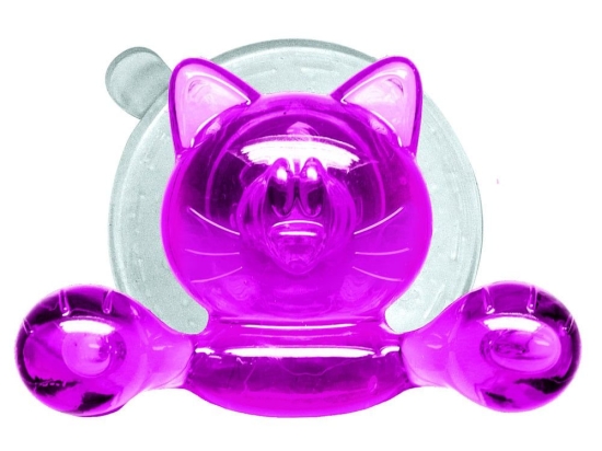 Κρεμάστρα Μπάνιου Crazy Hooks Kitty Kate 5,3x3,6cm Cassis Kleine Wolke Θερμοπλαστικό