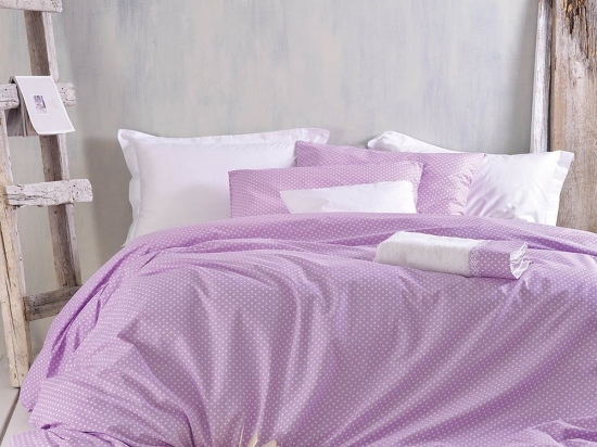 Παπλωματοθήκη Symbol Pixie (Σετ 2τμχ) Purple Ρυθμός Ημίδιπλο 160x250cm 100% Βαμβάκι