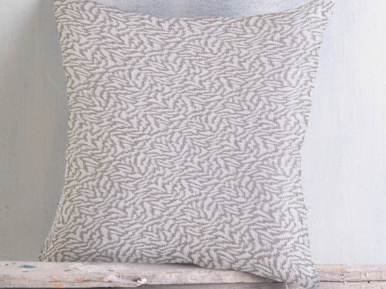 Μαξιλαροθήκη Διακοσμητική Tessy Beige Ρυθμός 40Χ40 Βαμβάκι-Πολυέστερ