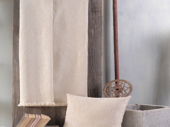 Ριχτάρι Honey Ecru Yellow Ρυθμός Τετραθέσιο 180x330cm Chenille,Βαμβάκι,Polyester
