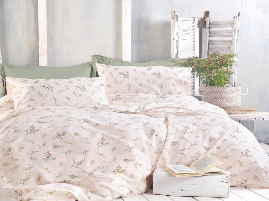 Κουβερλί Fern (Σετ 3τμχ) Somon Ρυθμός Υπέρδιπλo 220x240cm 100% Βαμβάκι