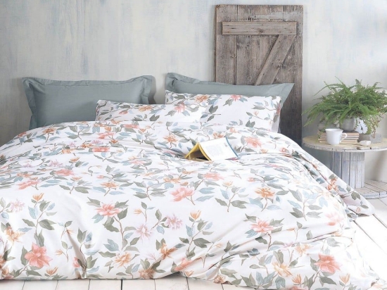 Πάπλωμα Ilina (Σετ 2τμχ) Somon Ρυθμός Ημίδιπλο 160x240cm Βαμβάκι-Πολυέστερ