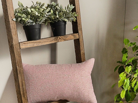 Μαξιλαροθήκη Διακοσμητική Avellino 06 Pink Teoran 30X50 Βαμβάκι-Πολυέστερ