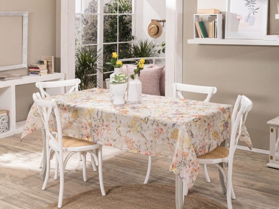 Τραπεζομάντηλο Palmas Multi Teoran 135X180cm Πολυέστερ