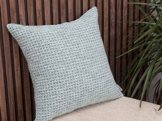 Μαξιλάρι Διακοσμητικό (Με Γέμιση) Brooklin 13 Mint Teoran 43X43 Ακρυλικό,Βαμβάκι, Polyester